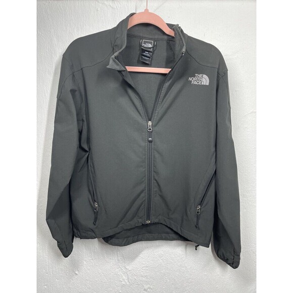 THE NORTH FACE APEX WOMENS FULL ZIP DRAW STRING MOISTURE WICK JACKET SIZE MED - Picture 1 of 4